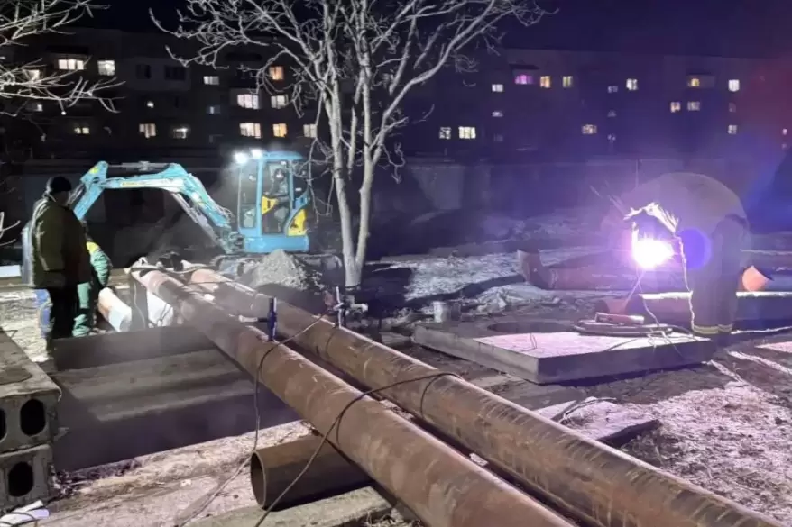 Крупная авария на теплосетях оставила сотни приморцев без отопления