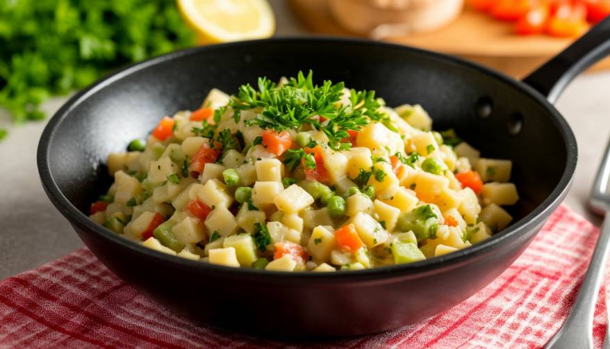 «От колбасы до языка»: как правильно приготовить оливье по версии шеф-повара. Интервью