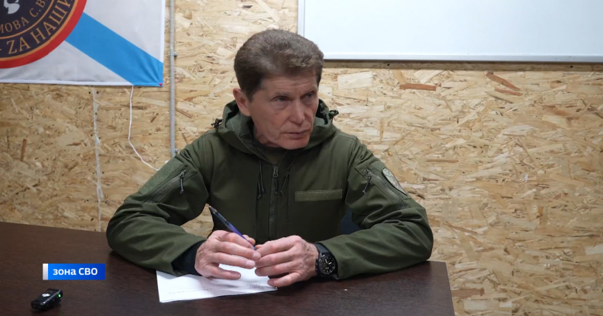 Олег Кожемяко провел прием граждан во время поездки в ДНР