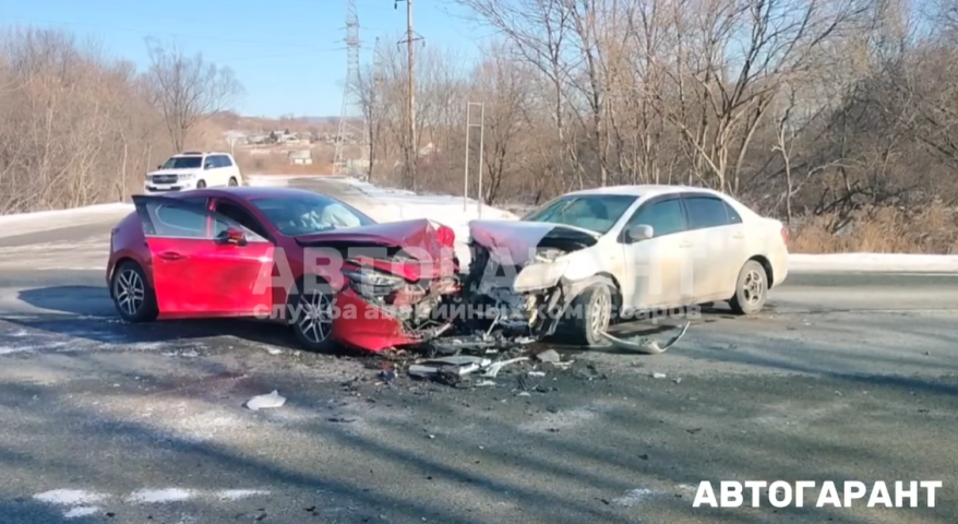 Пьяный водитель спровоцировал жесткое лобовое ДТП в Приморье