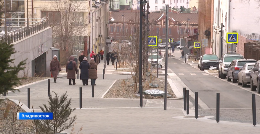Подарок от ВТБ: улица Мордовцева преобразилась во Владивостоке