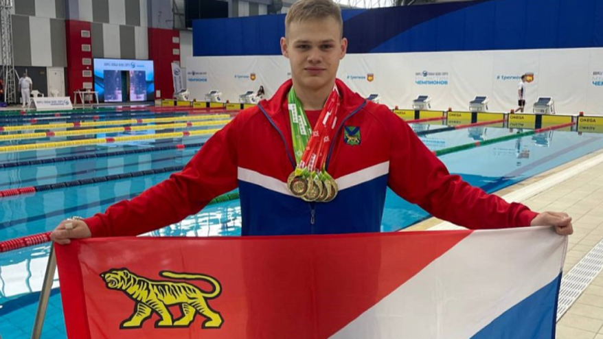 Приморский пловец завоевал четыре «золота» на Кубке Республики Беларусь