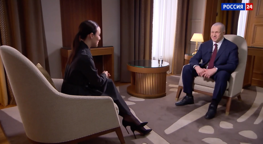 Итоговое интервью полпреда президента РФ в ДФО Юрия Трутнева телеканалу «Россия-24»