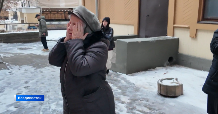 Дом Смитов сгорел в центре Владивостока