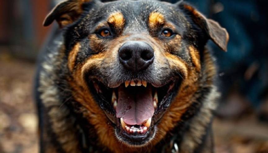 Огромная псина напала на жительницу Приморья