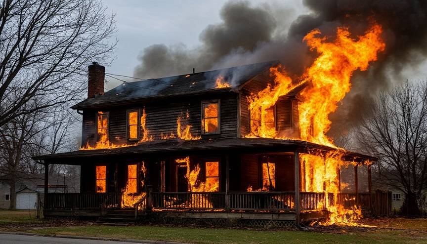 Огонь не пощадил «бизнес» приморцев