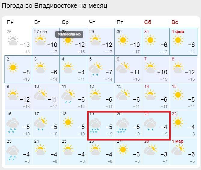 "Сильный снегопад на 3 дня": в интернете появился негативный прогноз для Владивостока