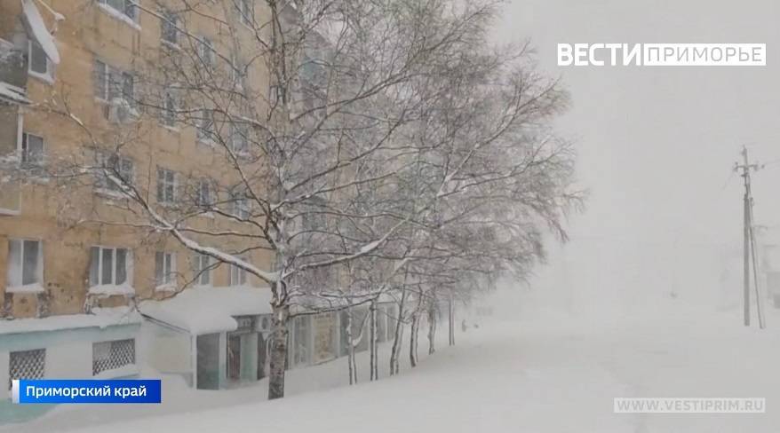 Владивосток готовится к мощному снегопаду