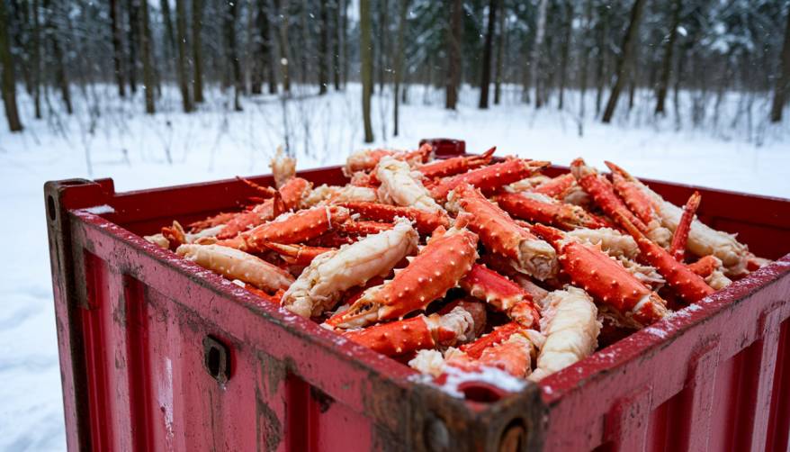 В Приморье выявлен стафилококк почти в 20 тоннах краба