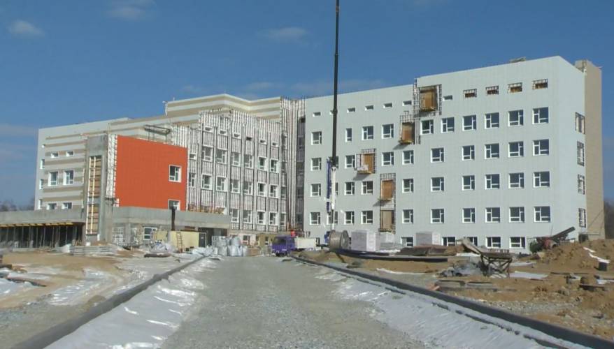 Строительство больницы в Надеждинском районе Приморья – на финишной прямой