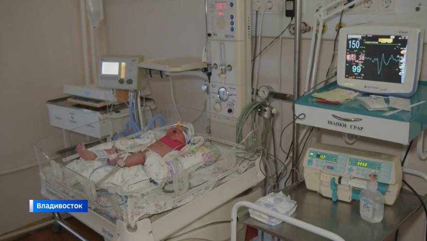 Новое оборудование роддома № 3 помогает в спасении новорожденных жителей Приморья
