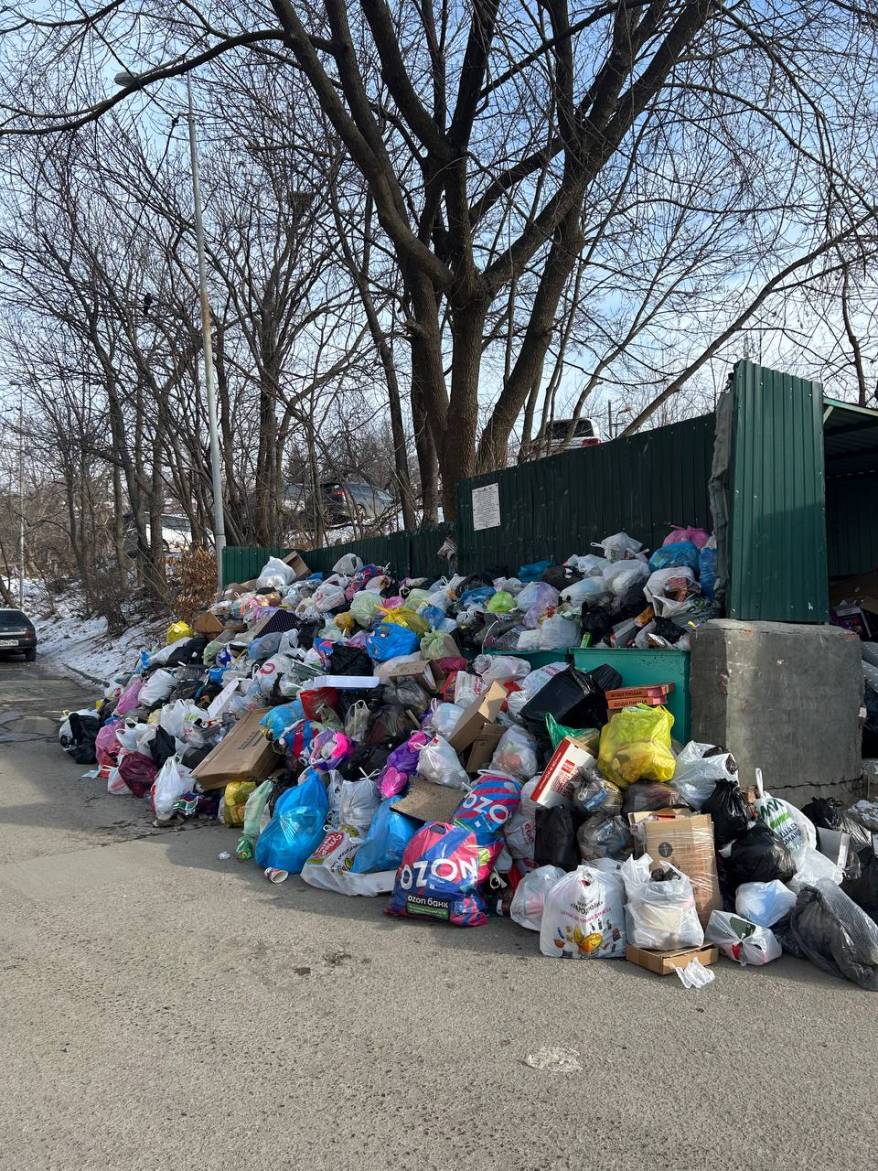 В Советском районе Владивостока скопился мусор: оперштаб направил доптехнику