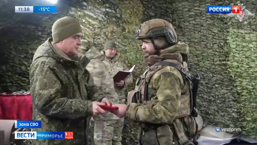 Бойцам отряда «Тигр» вручены государственные и ведомственные награды