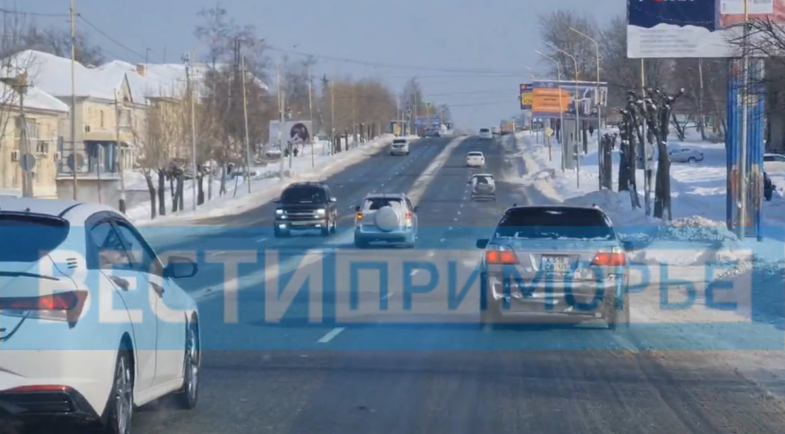 В Артеме основные трассы идеально почищены от снега