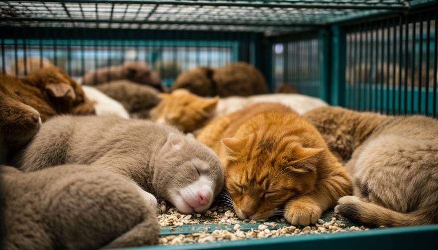 Душераздирающую картину увидели посетители зоомагазина во Владивостоке