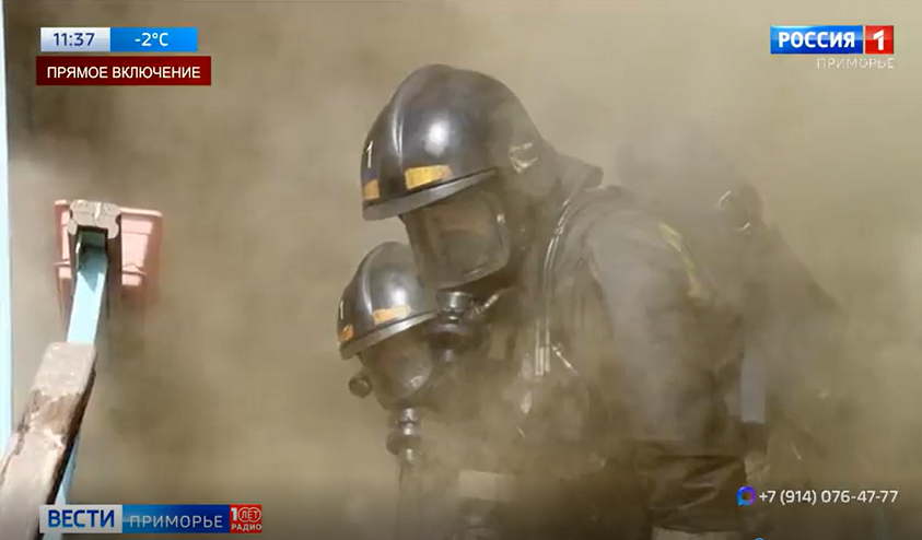 Из горящего дома во Владивостоке эвакуировались 34 человека