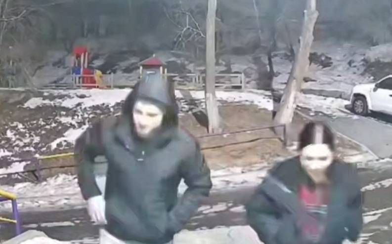 «Сила есть»: инцидент у подъезда многоэтажки во Владивостоке попал на видео