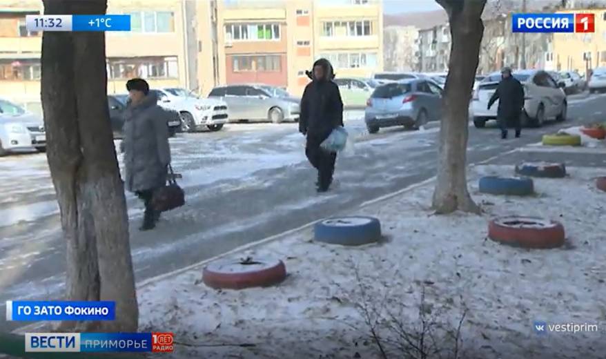 Тысячи жителей Фокино - третьи сутки без воды