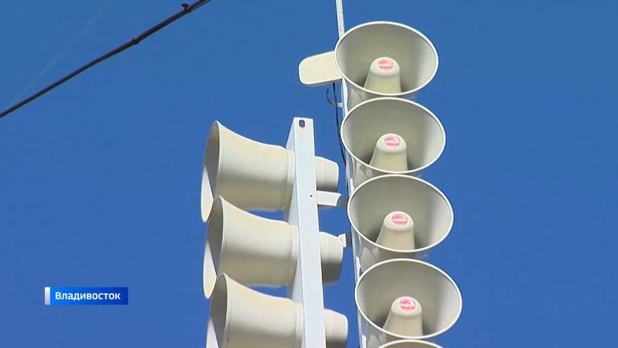 Сирены прозвучат по всему Приморью 4 марта