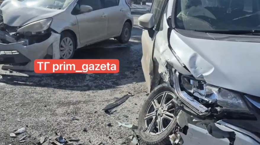 Летел на "красный": пьяный водитель устроил жесткое ДТП во Владивостоке