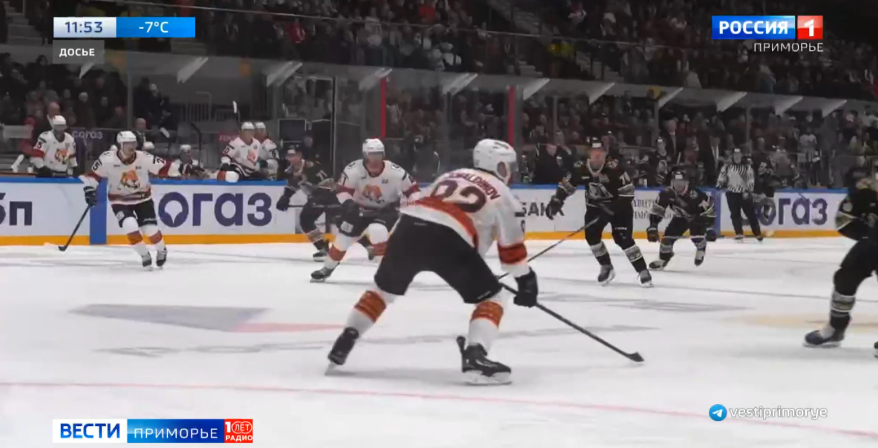 Дальневосточным дерби ХК "Адмирал" завершит очередную серию домашних матчей сезона КХЛ