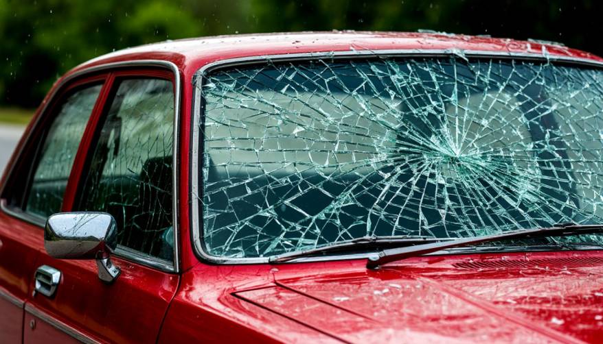 Осколки стекла авто вонзились в глаз жителю Приморья в ДТП