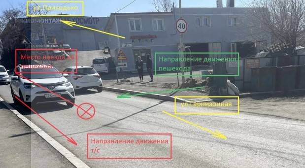 Дама за рулем авто наехала на 7-летнего мальчика во Владивостоке. Разыскиваются очевидцы