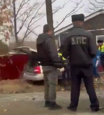 Погоня закончилась жестким ДТП на трассе Приморья