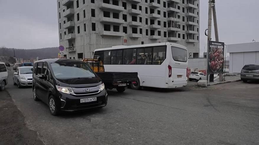 Кольцевое движение появится в районе «Зеленого бульвара» во Владивостоке