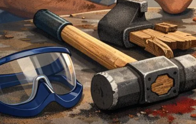 Боёк от кувалды прилетел в лицо мужчине в Приморье