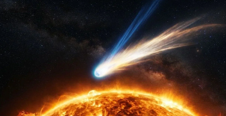 Жители Приморья смогут увидеть гибель редкой кометы