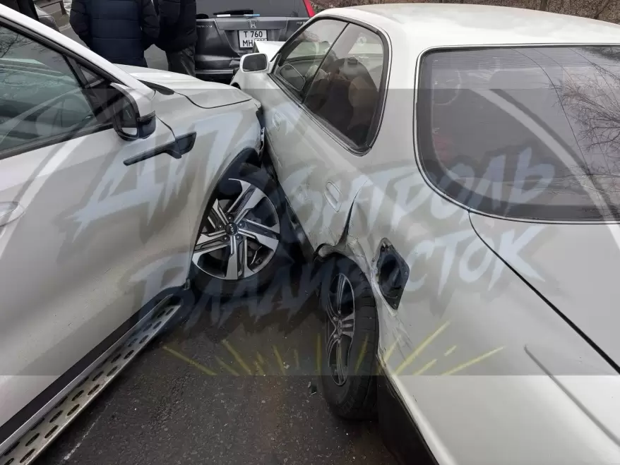 Массовое ДТП устроил водитель Kia во Владивостоке