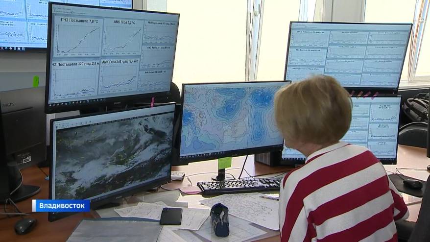 День метеоролога отмечают синоптики Приморья
