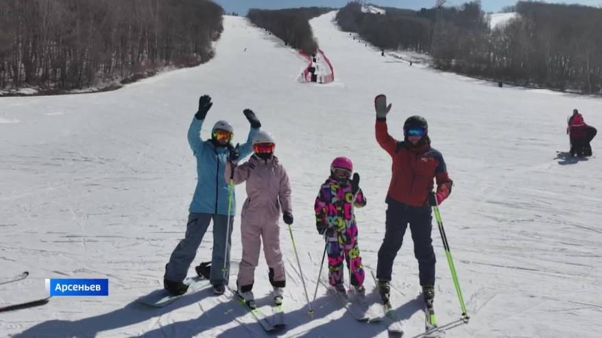 Горнолыжный курорт в Арсеньеве завершил тестовый сезон
