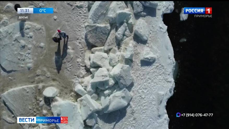 В Приморье начался ледоход