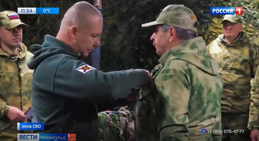 Приморским добровольцам отряда «Тигр» вручили награды