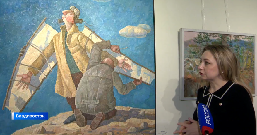 Выставка "В ожидании весны" открылась в залах Союза художников во Владивостоке