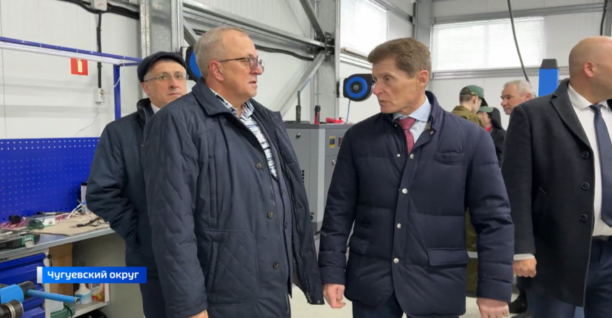 Олег Кожемяко посетил с рабочим визитом Чугуевский округ