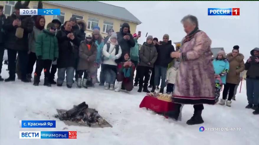 В селе Красный Яр на севере Приморья отметили «Ва:кчай ни»