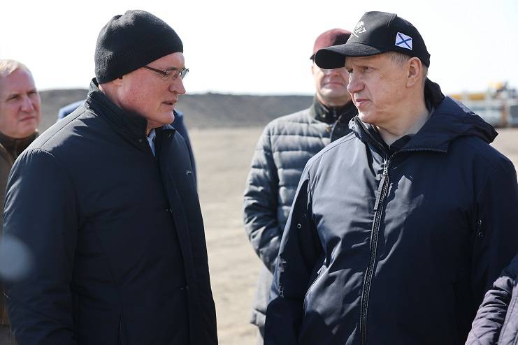 Юрий Трутнев проверил ход строительства снайперского полигона в Приморье