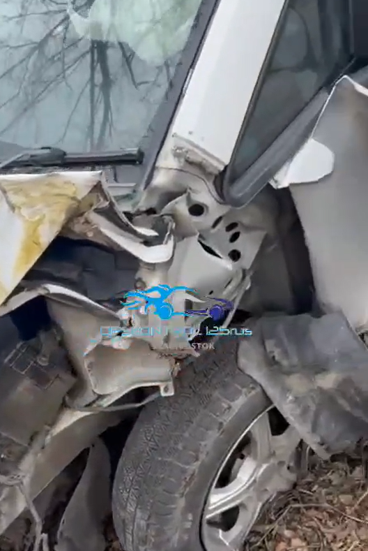 "Вот жена обрадуется": странное ДТП в пригороде Владивостока