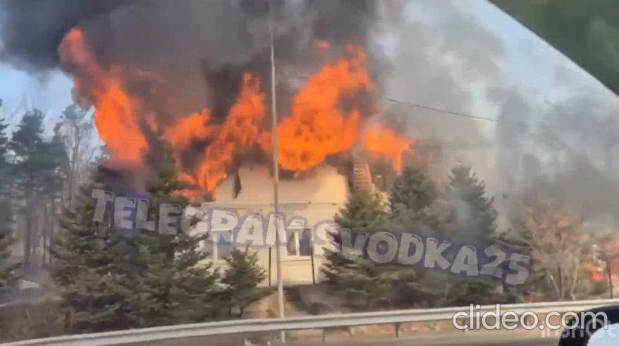 Стали известны подробности мощного пожара на шаморовской трассе