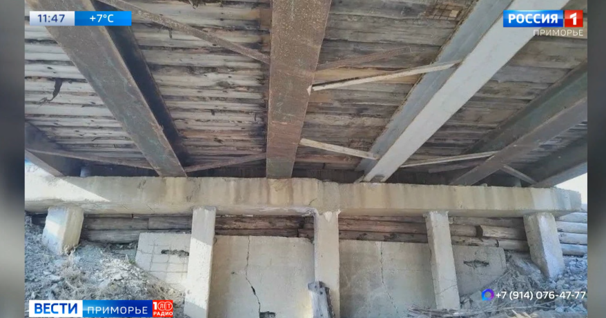 В Приморье начался активный ремонт важного моста