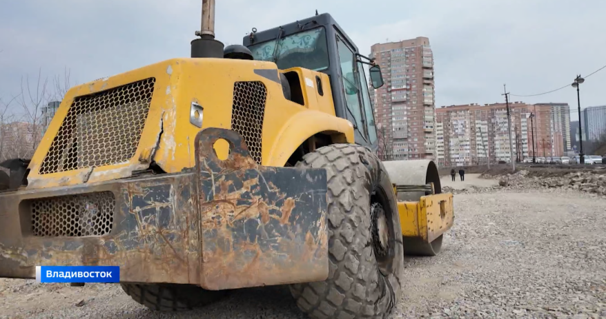 Во Владивостоке полным ходом идет реконструкция важного перекрестка