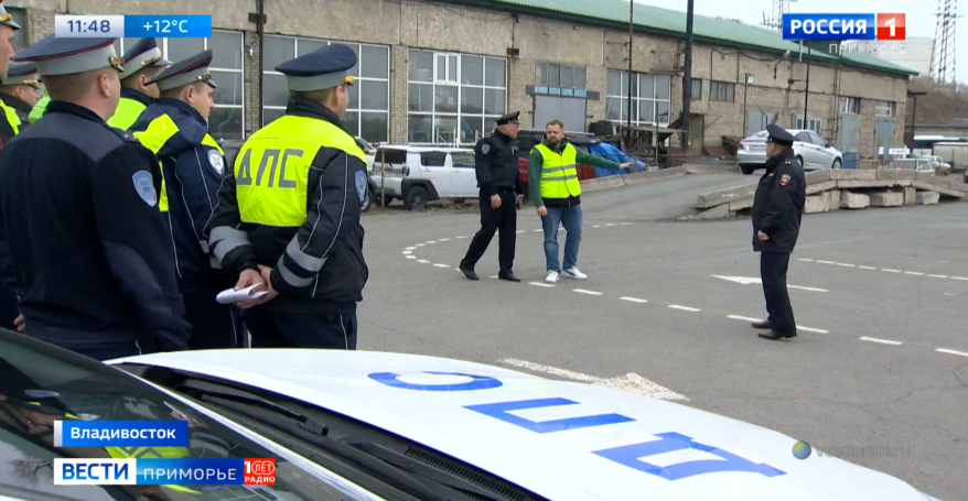 Лучшего инспектора ДПС выбрали в Приморье