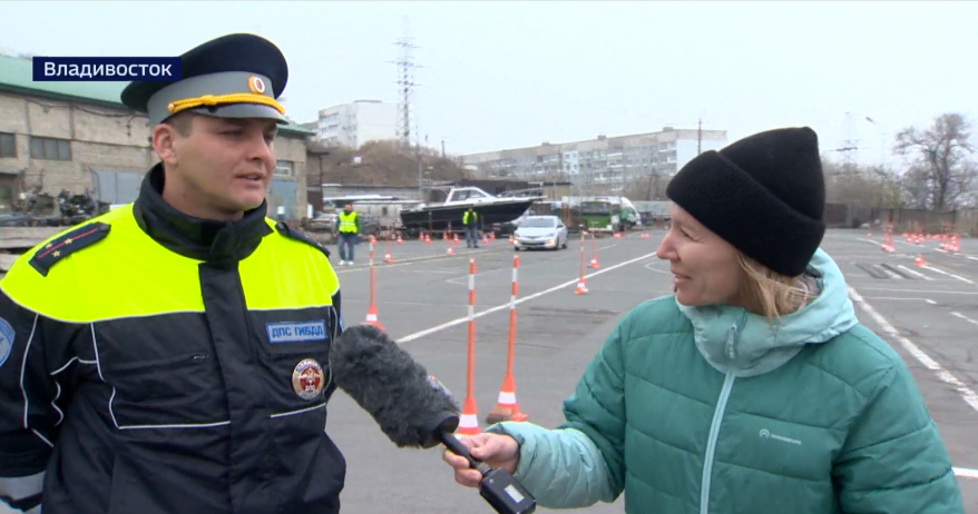 Олег Гореев представит Приморье на всероссийском этапе конкурса "Лучший инспектор ДПС"