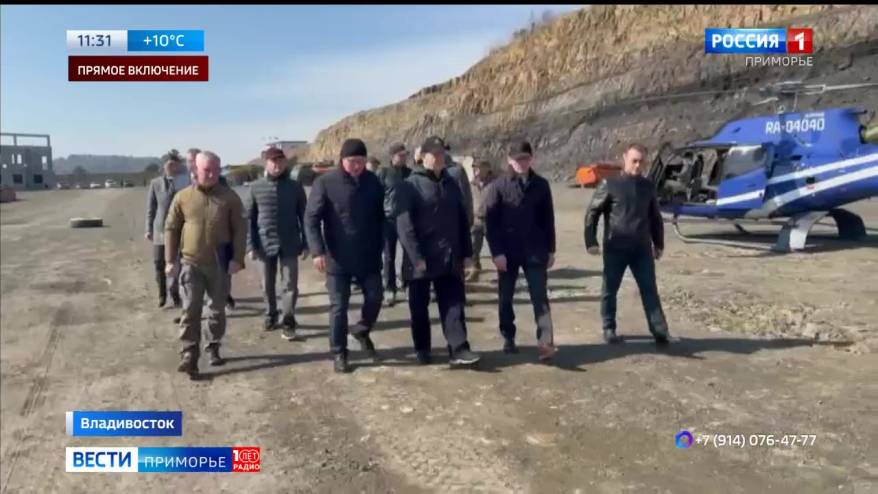 Полпред президента Юрий Трутнев - с рабочим визитом в Приморье