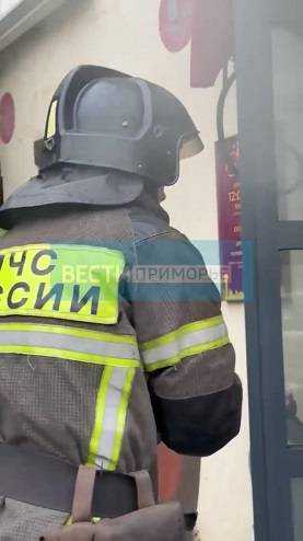 Вынес на руках: трогательные кадры спасения «малыша» из пожара в ресторане во Владивостоке