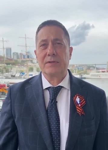 Депутат ГД Александр Щербаков поздравил жителей Приморья с Днём Победы!