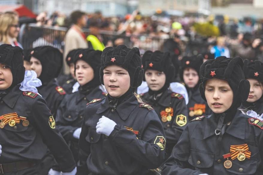 Во Владивостоке состоялся парад «Правнуки Победы»
